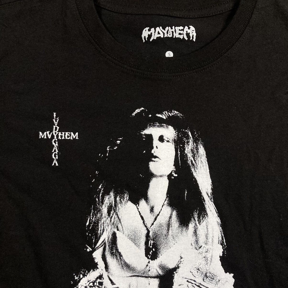 Designer Lady Gaga x Grunge Mayhem Album Nwt T Shirt Size XXS / US 00 / IT 34 - 2 Thumbnail