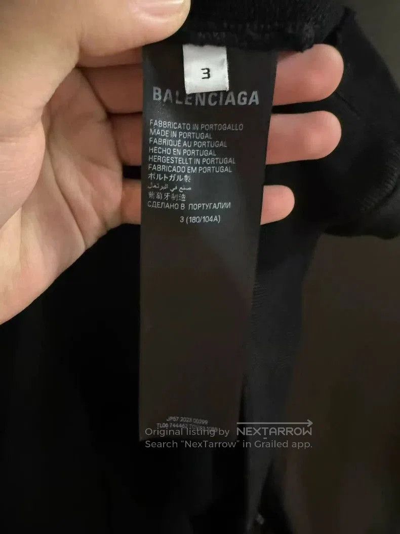 Balenciaga Balenciaga Eiffel Tower Washed Sweatshirt. Size US L / EU 52-54 / 3 - 4 Thumbnail