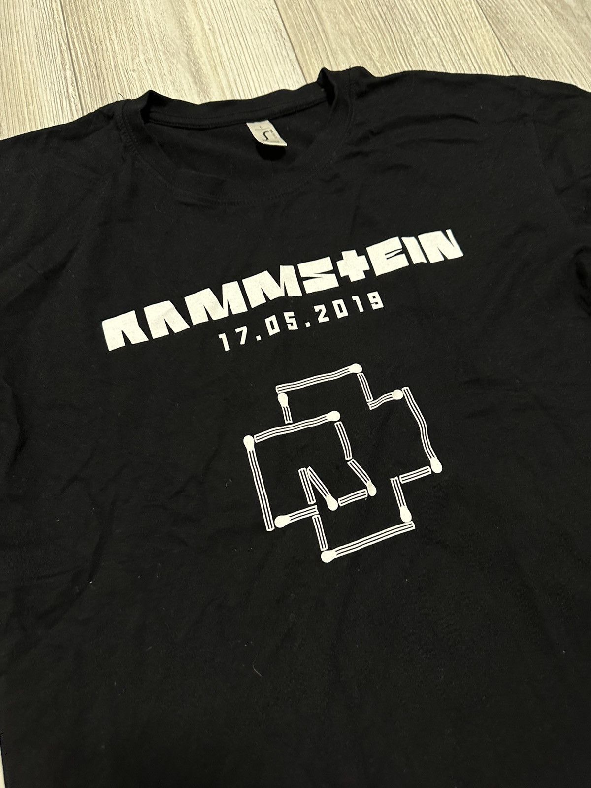 Band Tees 2019 Rammstein Logo t-shirt Size US L / EU 52-54 / 3 - 2 Thumbnail