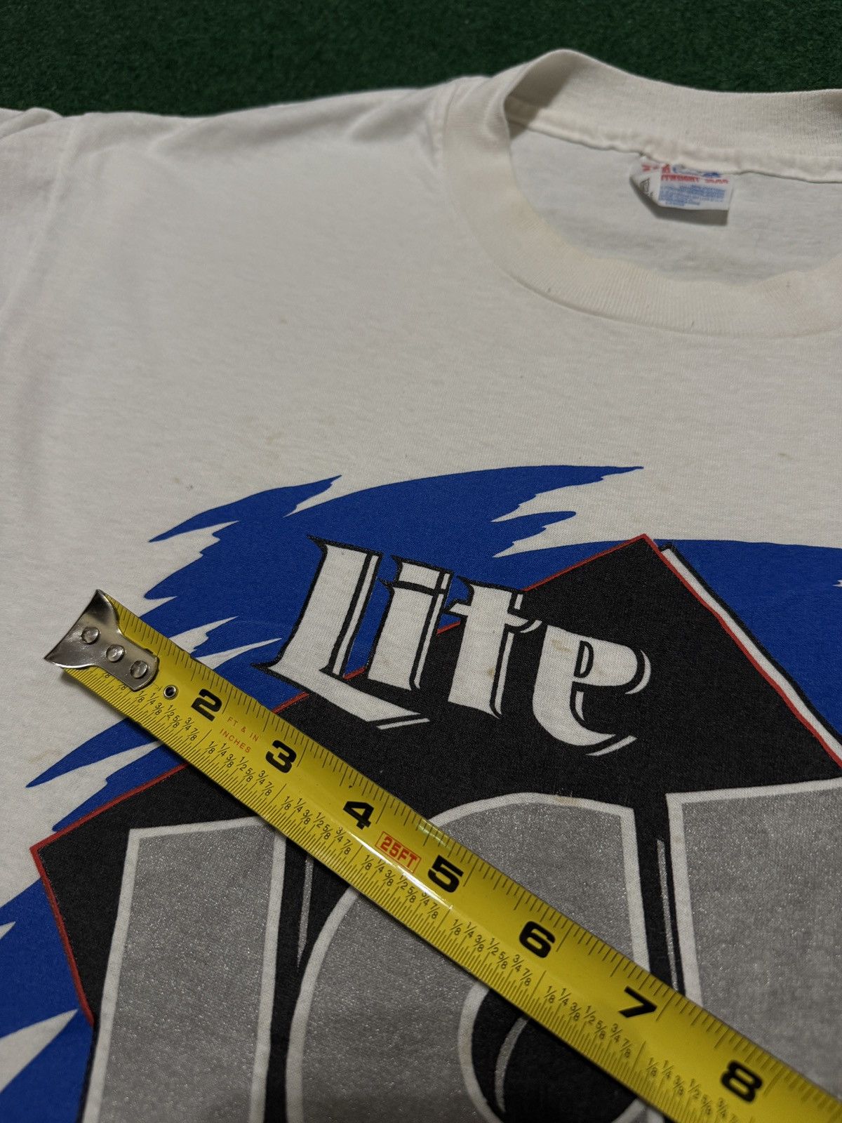 Vintage Vintage 90s Miller Lite Ice Retro Large Beer Promo T Shirt Size US L / EU 52-54 / 3 - 9 Thumbnail