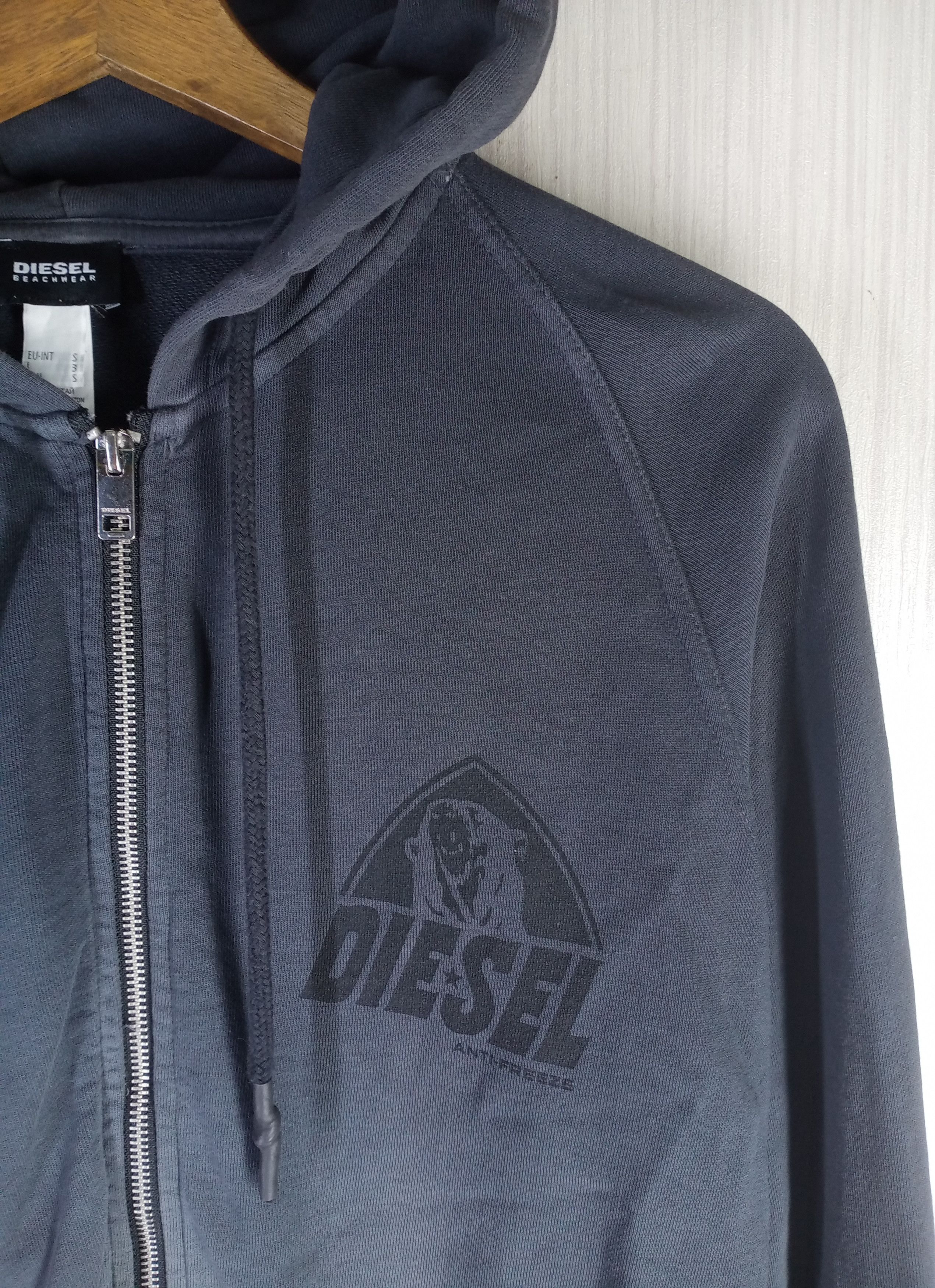 Diesel Diesel Anti Freeze Zipper Hoodie Like Hysteric Glamour Size US S / EU 44-46 / 1 - 4 Thumbnail