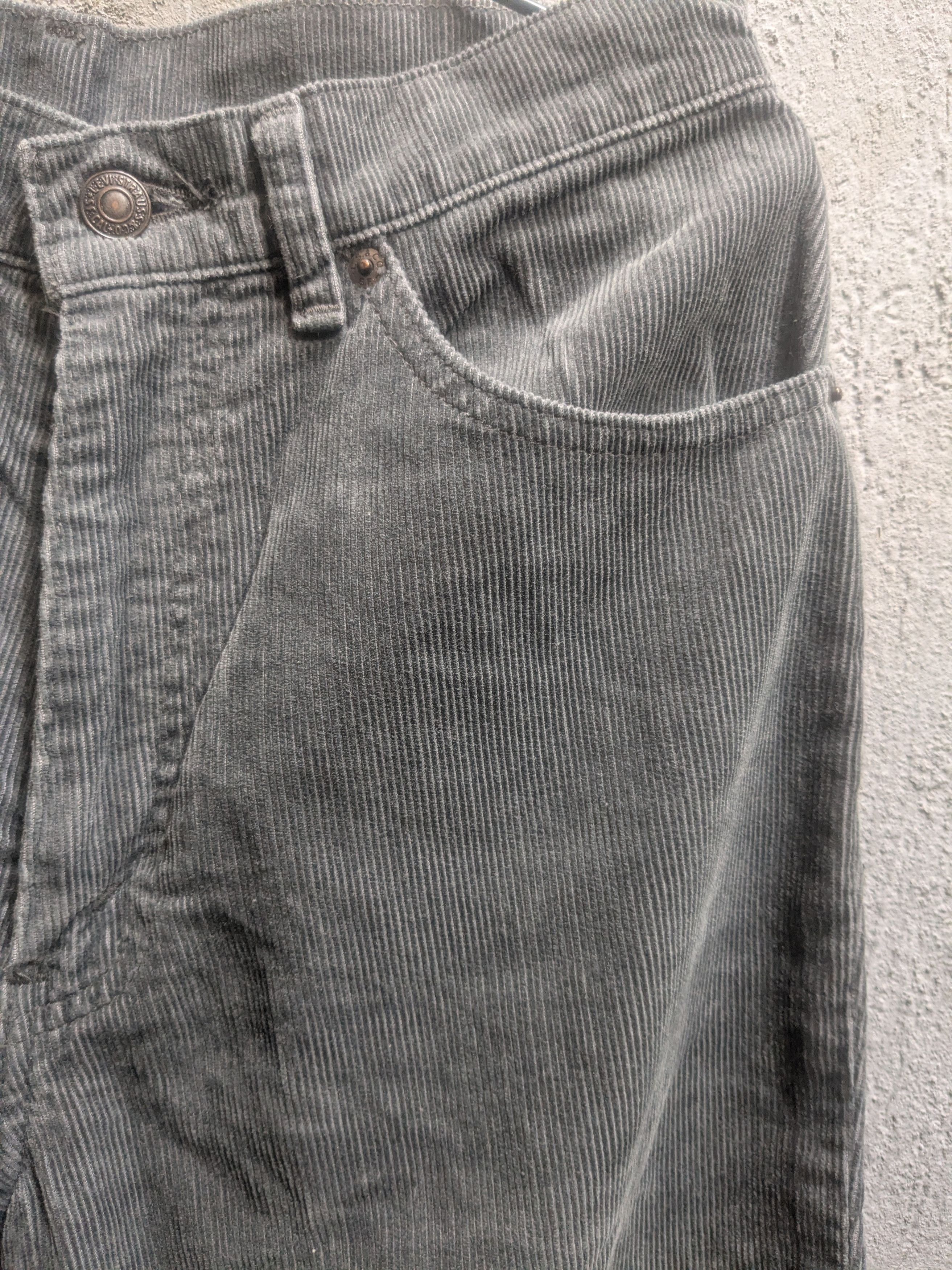 Levi's Levis corduroy jeans pants made in Japan vintage gray Size US 31 - 10 Thumbnail