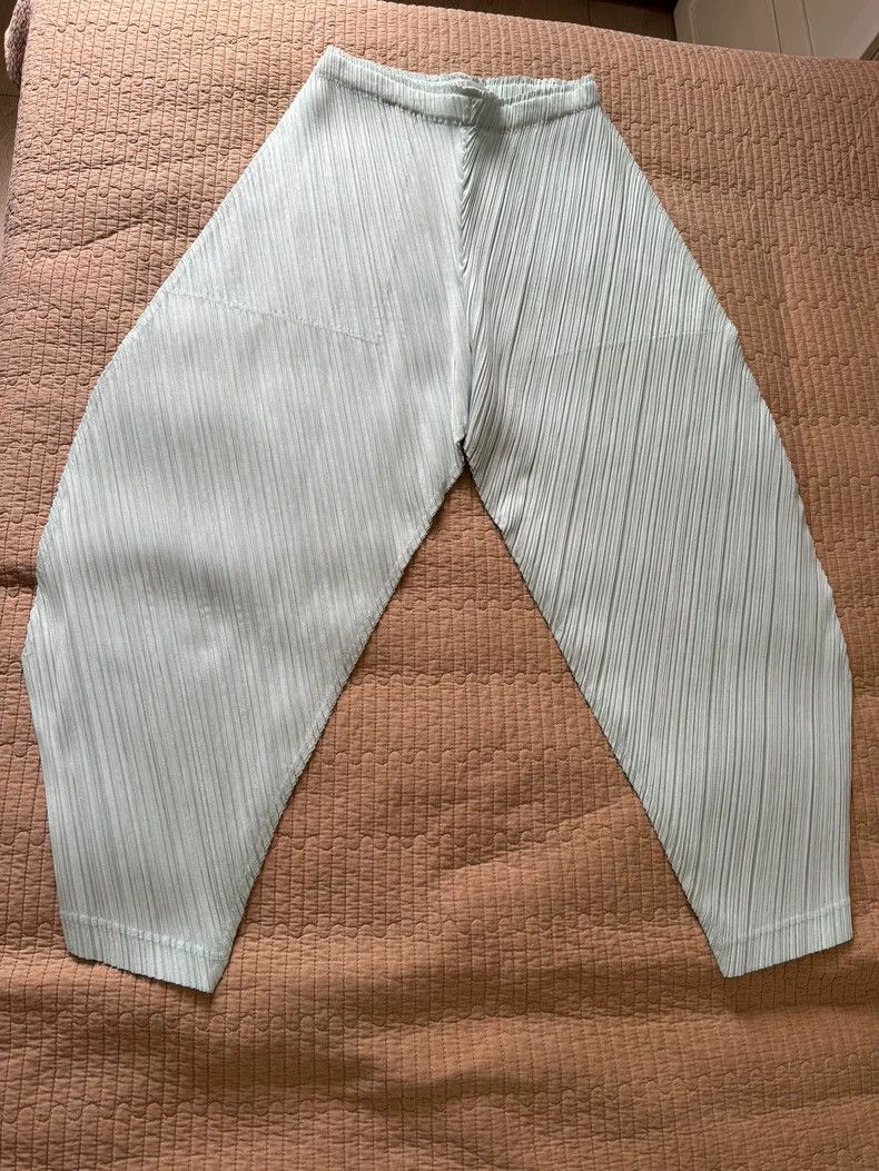 Issey Miyake Issey Miyake Pleated Asymmetric Pants - dmc Size US 30 / EU 46 - 1 Thumbnail