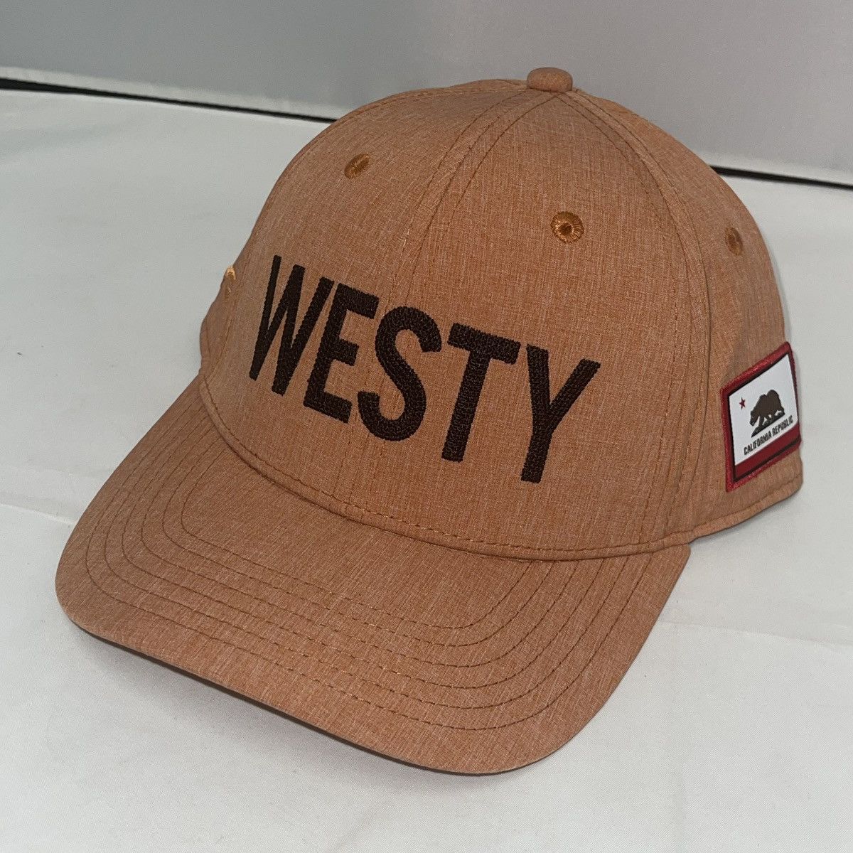 Other Rare GOWESTY SnapBack Hat CA Desert Orange Embroidered O/S Size ONE SIZE - 2 Thumbnail