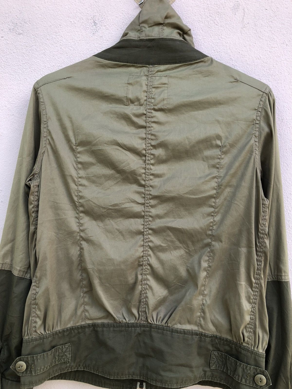 Issey Miyake 20020801PLST IM Two Tone Colour Military Style Jacket Size US S / EU 44-46 / 1 - 9 Thumbnail