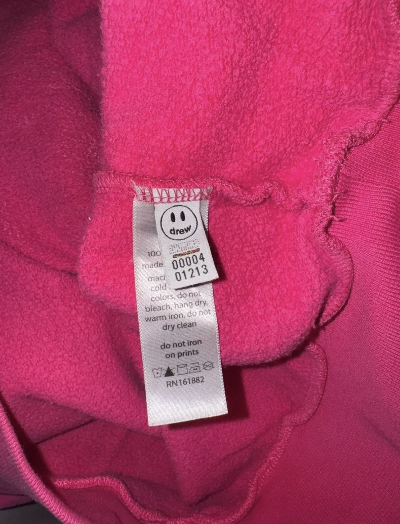 Drew House Mascot Hoodie Magenta Pink Size US M / EU 48-50 / 2 - 2 Thumbnail