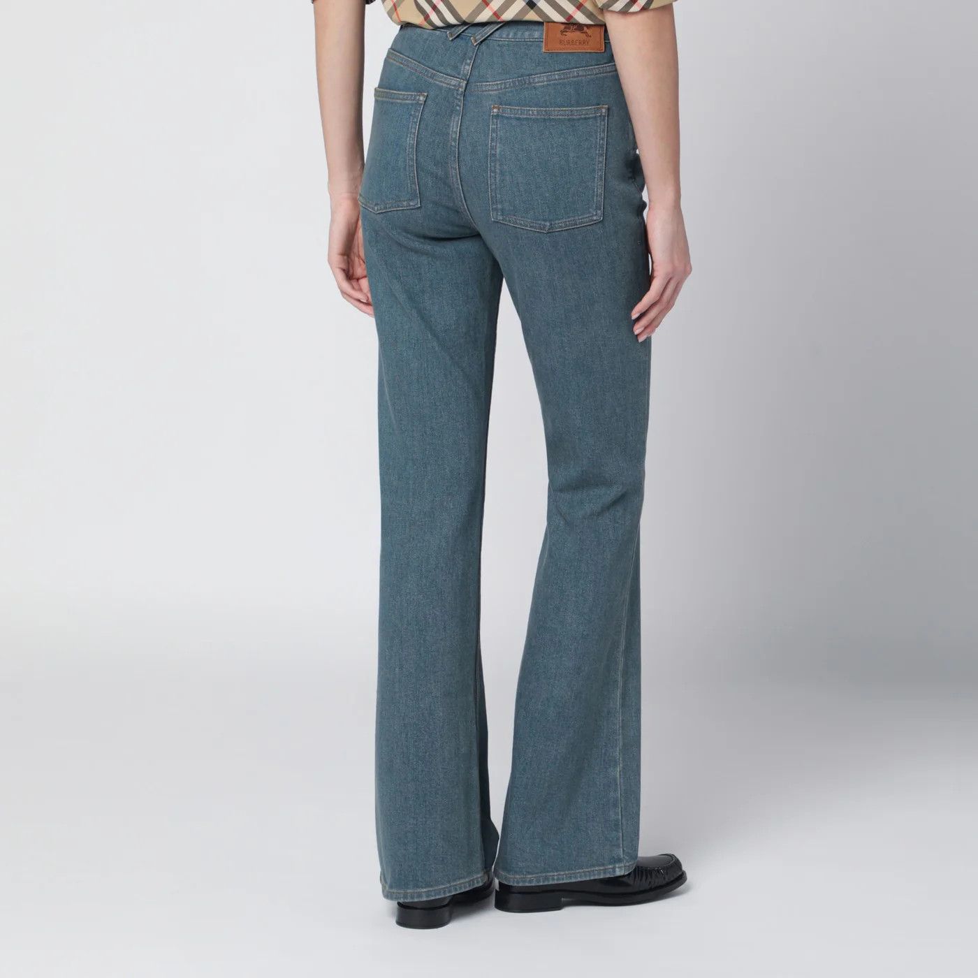 Burberry o1d2blof0426 Denim Jeans in Blue Size 27" / US 4 / IT 40 - 4 Thumbnail