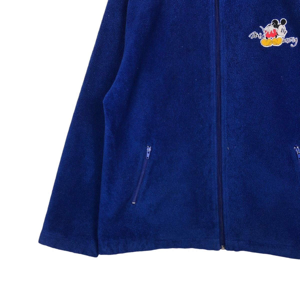 Cartoon Network 🔥VINTAGE FLEECE ZIPPER JACKET DISNEY MICKEY MOUSE Size US M / EU 48-50 / 2 - 6 Thumbnail