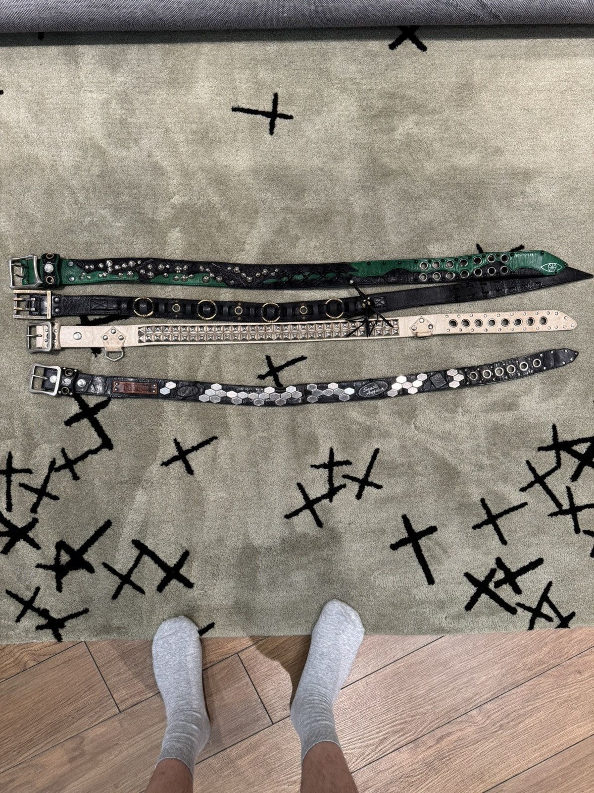 KMRii Kmrii belt cowhide / collaboration rare piece Size ONE SIZE - 10 Thumbnail