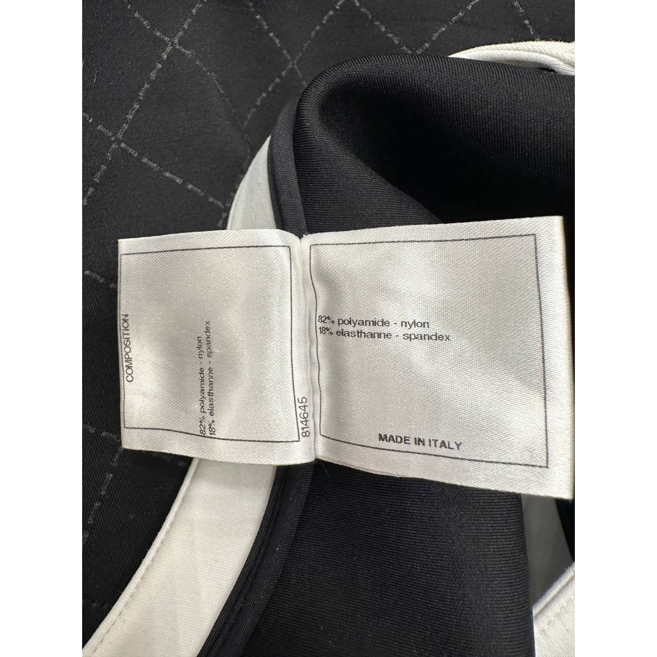 Chanel Chanel 2015 Black & Pink Colorblock One-Piece Swimsuit sz.38 Size ONE SIZE - 5 Thumbnail