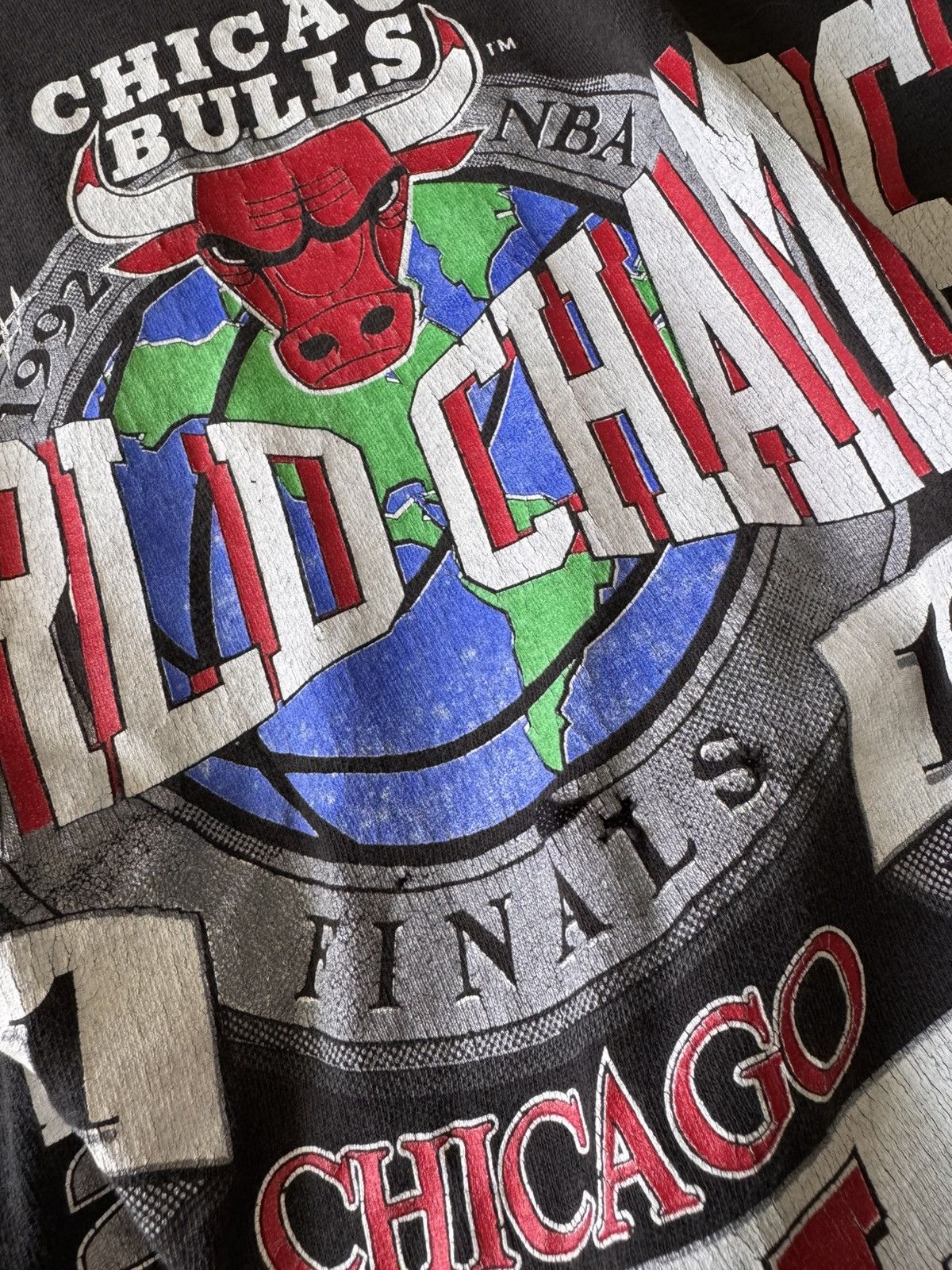 NBA Vintage chicago bull world champion 1991/1992 Size US XL / EU 56 / 4 - 5 Thumbnail