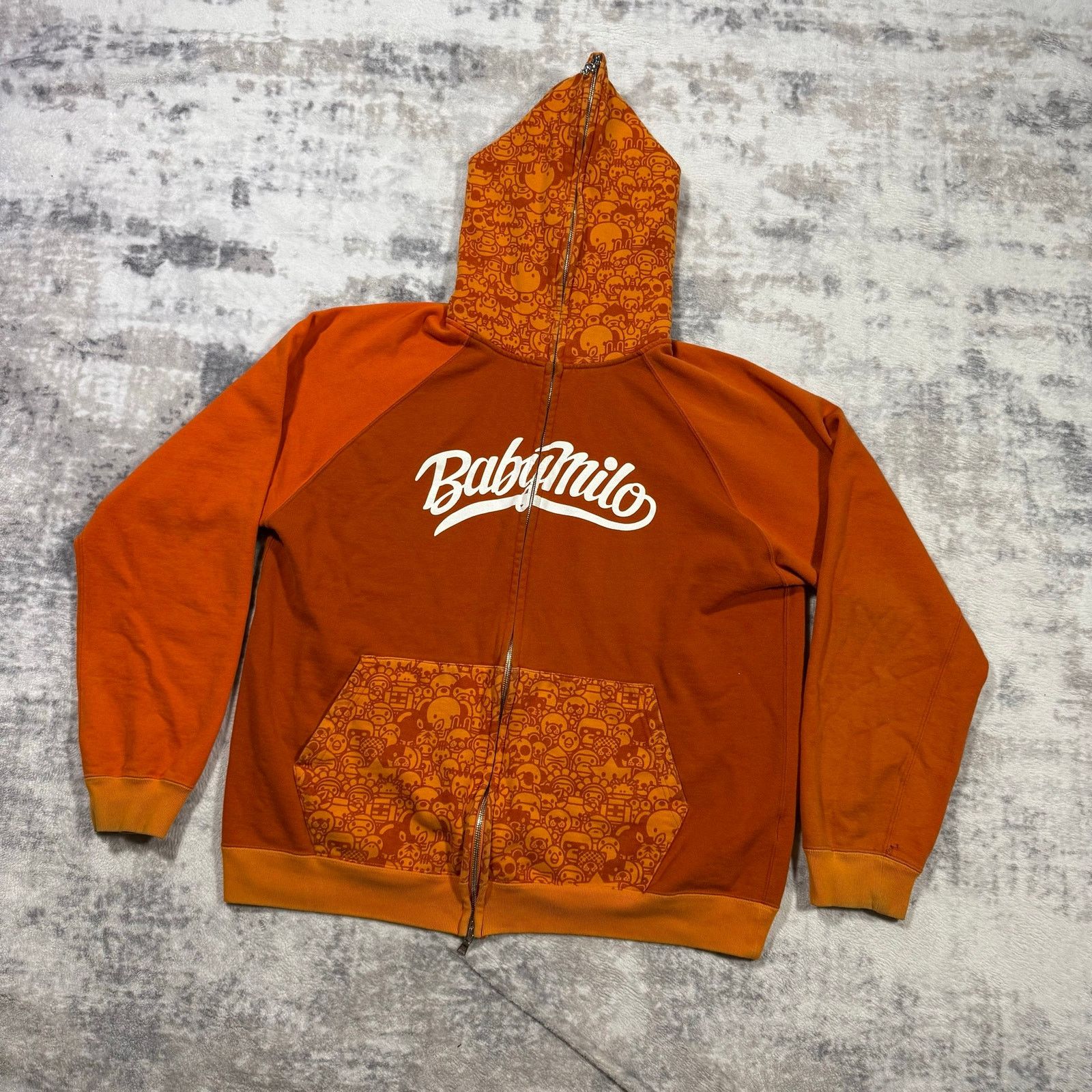 Bape Bape “Baby Milo A Bathing Ape” 2004 Multicamo Gimp Hoodie
