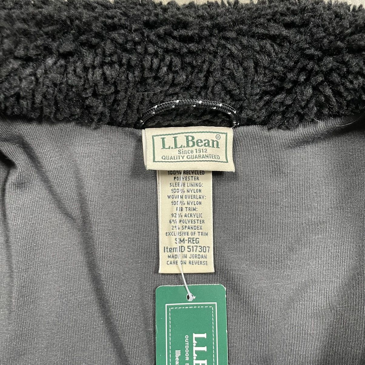 L.L. Bean × Vintage L.L. Bean Retro X Deep Pile Sherpa Fleece Jacket Black Small Size US S / EU 44-46 / 1 - 6 Thumbnail