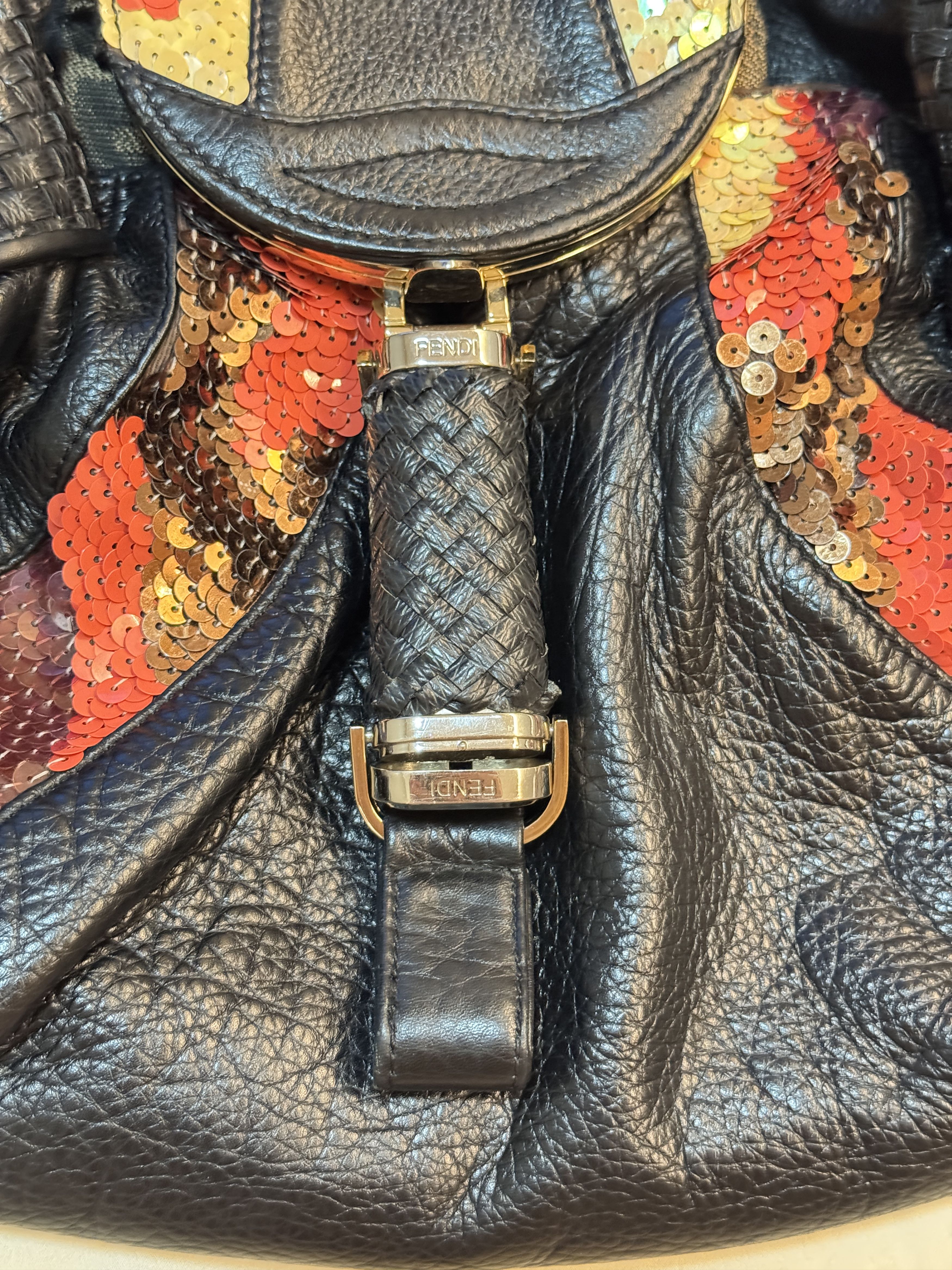 Fendi Vintage Fendi Spy Bag with Sequins Size ONE SIZE - 11 Thumbnail