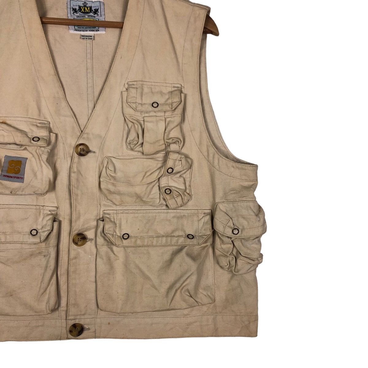 Japanese Brand × Vintage 📌VINTAGE VEST UTILITY MULTI POCKET WORK XENON SPORT Size US M / EU 48-50 / 2 - 6 Thumbnail