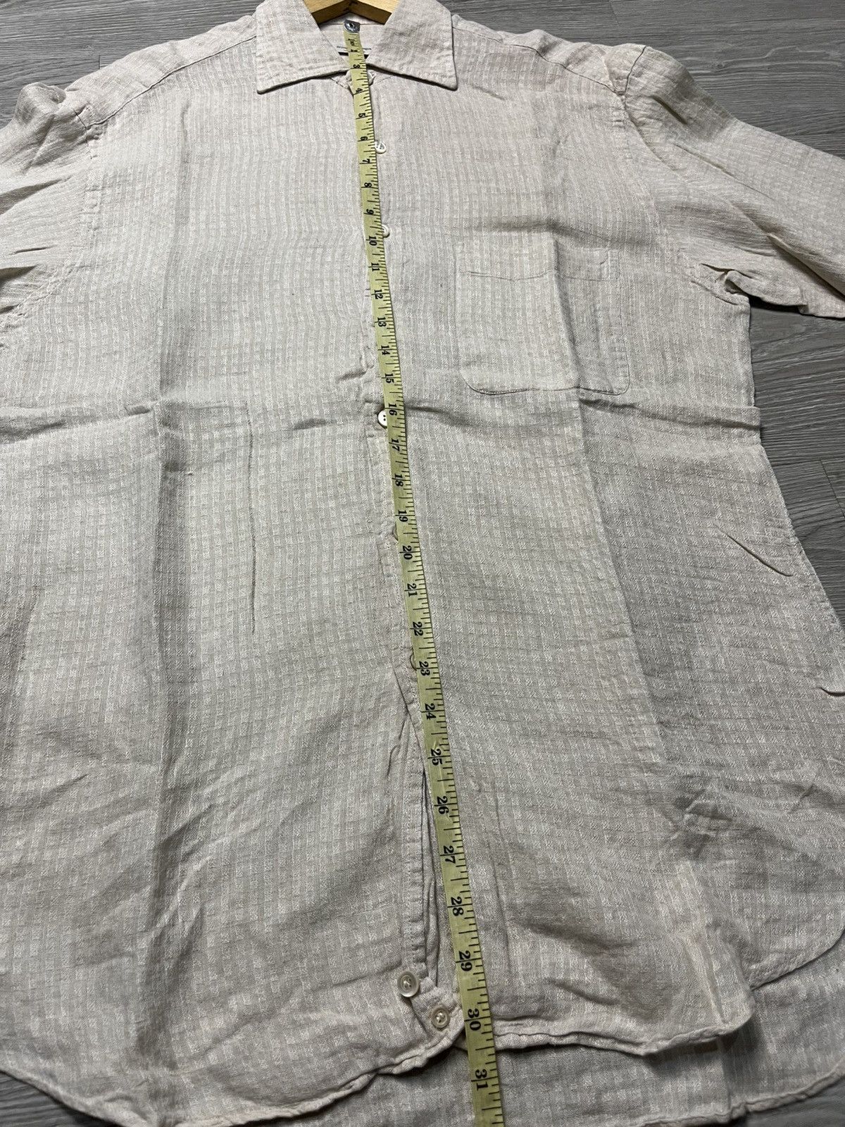 Ermenegildo Zegna Ermenegildo zegna Linen Shirt Size US L / EU 52-54 / 3 - 10 Thumbnail