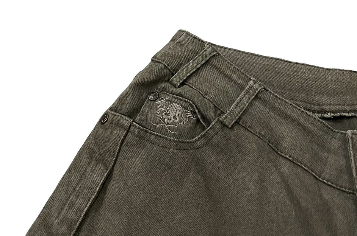 Le Grande Bleu (L.G.B.) Vintage Ozz Croce Kinky Seditionaries Stretchable Pants Size 29" - 7 Thumbnail