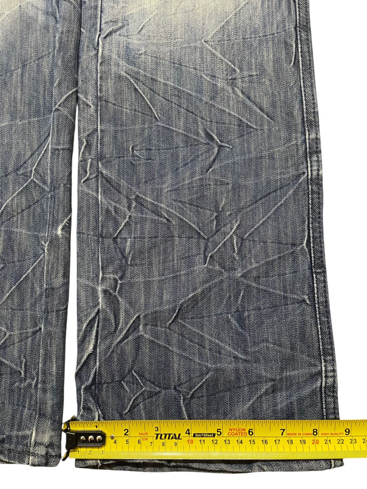 14th Addiction Vintage Japanese Brand Blue Wash Thunder Style Loose Jeans Size US 32 / EU 48 - 15 Thumbnail