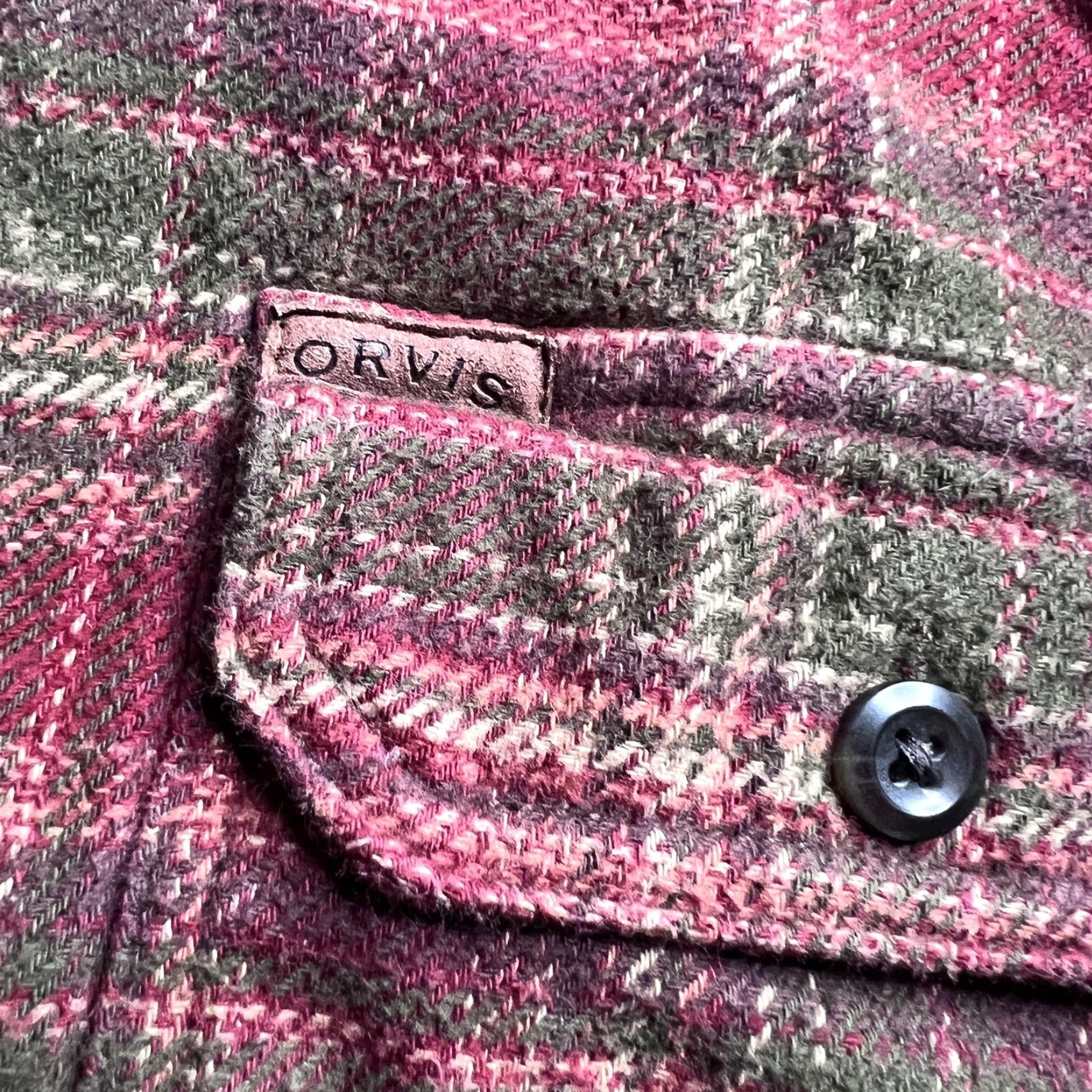 Orvis Orvis Shirt Mens M Red Plaid Flannel Button Up Long Sleeve Workwear Casual Size US M / EU 48-50 / 2 - 4 Thumbnail