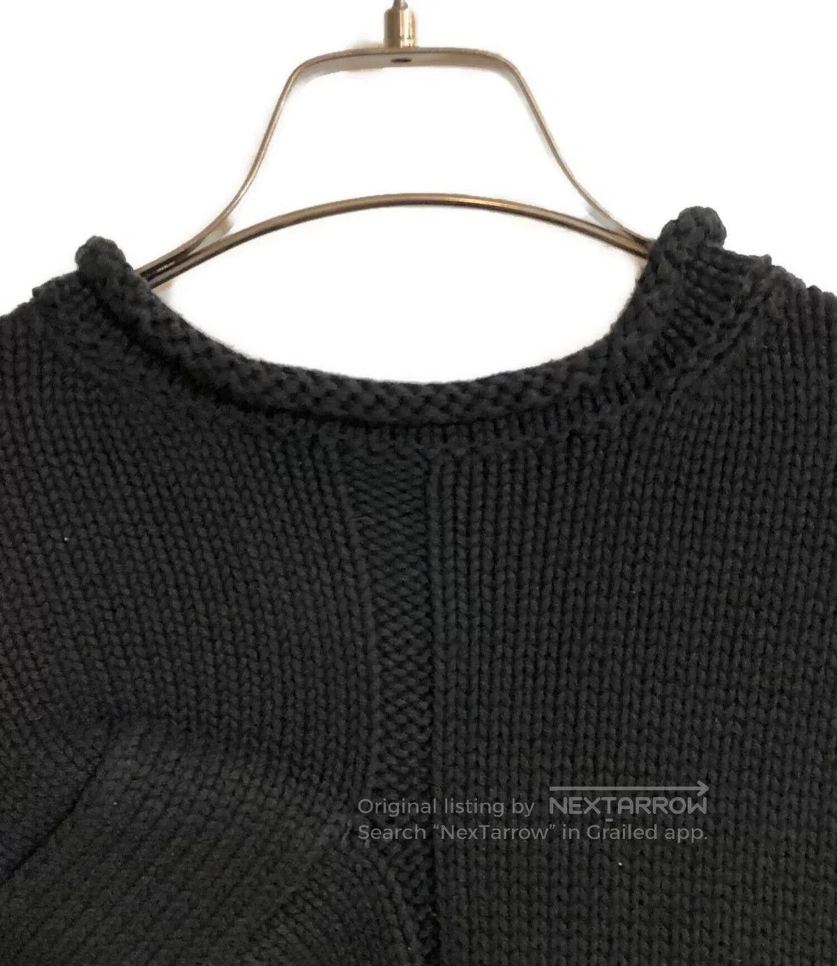 Yohji Yamamoto Y's Yohji Yamamoto 97SS Asymmetric Knit Top. Size XS / US 0-2 / IT 36-38 - 3 Thumbnail