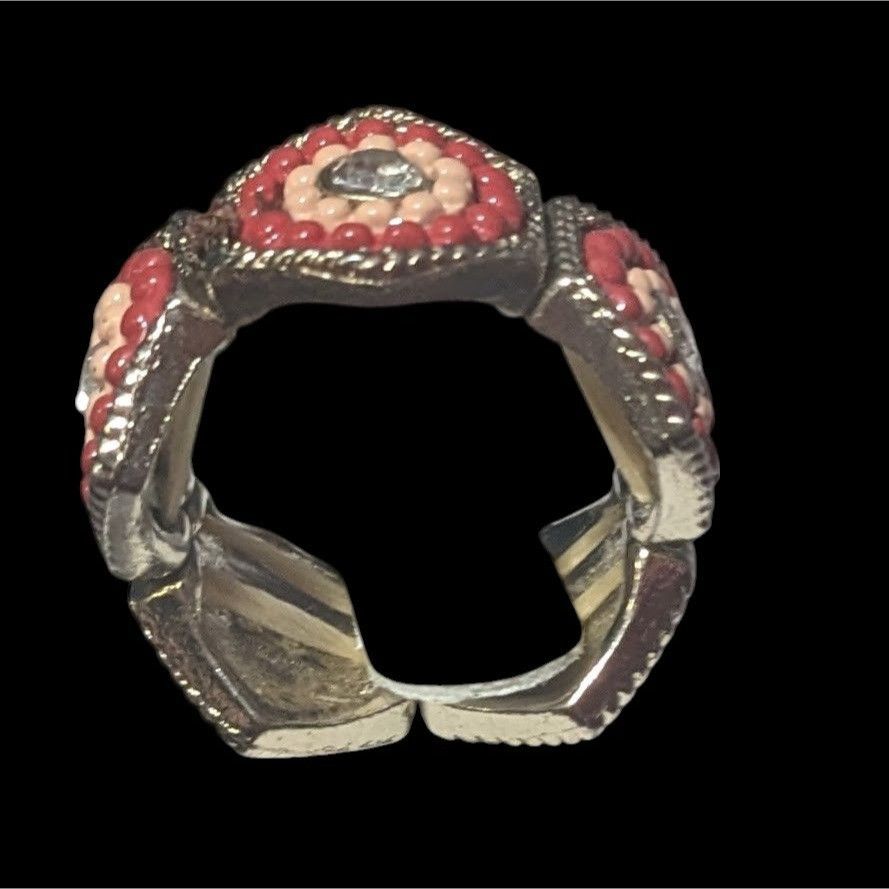 Other Gemmed Bohemian Geometric Stretch Ring Size 7 1/2 Size ONE SIZE - 10 Thumbnail