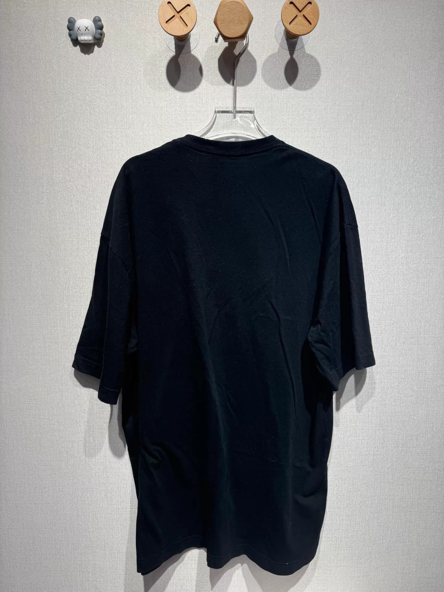 Balenciaga Balenciaga Women's Black Chest Wheat Print SS Tee XS Size US XS / EU 42 / 0 - 3 Thumbnail