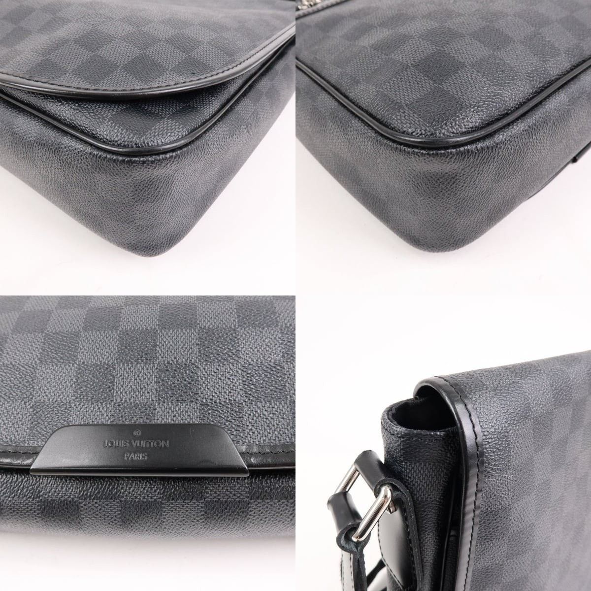 Louis Vuitton Louis Vuitton Damier Graphite Daniel MM Messenger Bag Size ONE SIZE - 5 Thumbnail