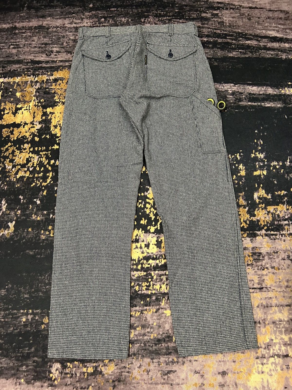 HOLLYWOOD RANCH MARKET Hollywood Ranch Market Herringbone Carpenter Pants Size US 32 / EU 48 - 5 Thumbnail