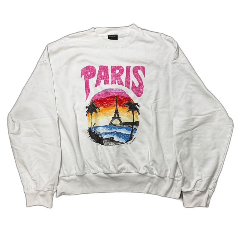 Balenciaga Paris Eiffel Tower Sweatshirt