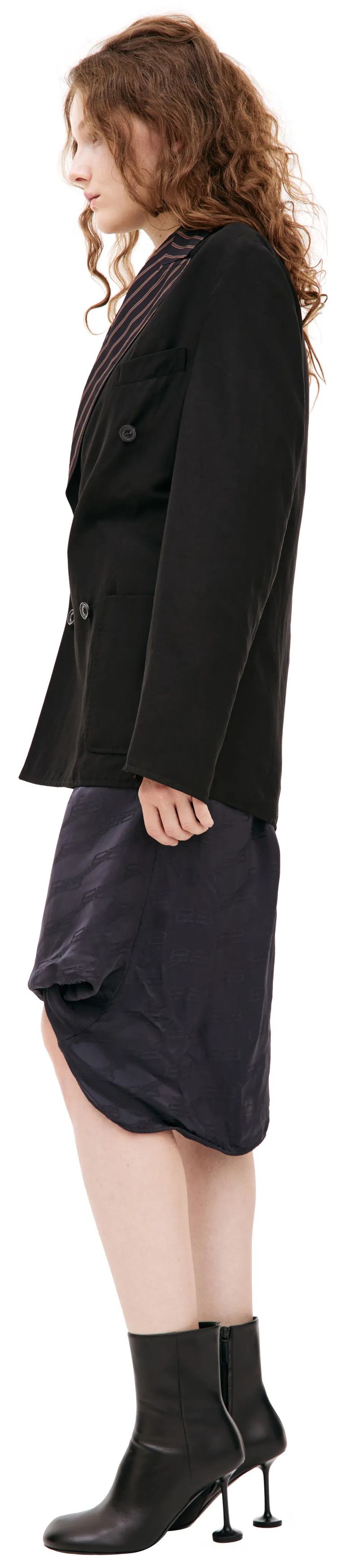 Maison Margiela o1y0625 Blazer in Black Size L / US 10 / IT 46 - 4 Thumbnail
