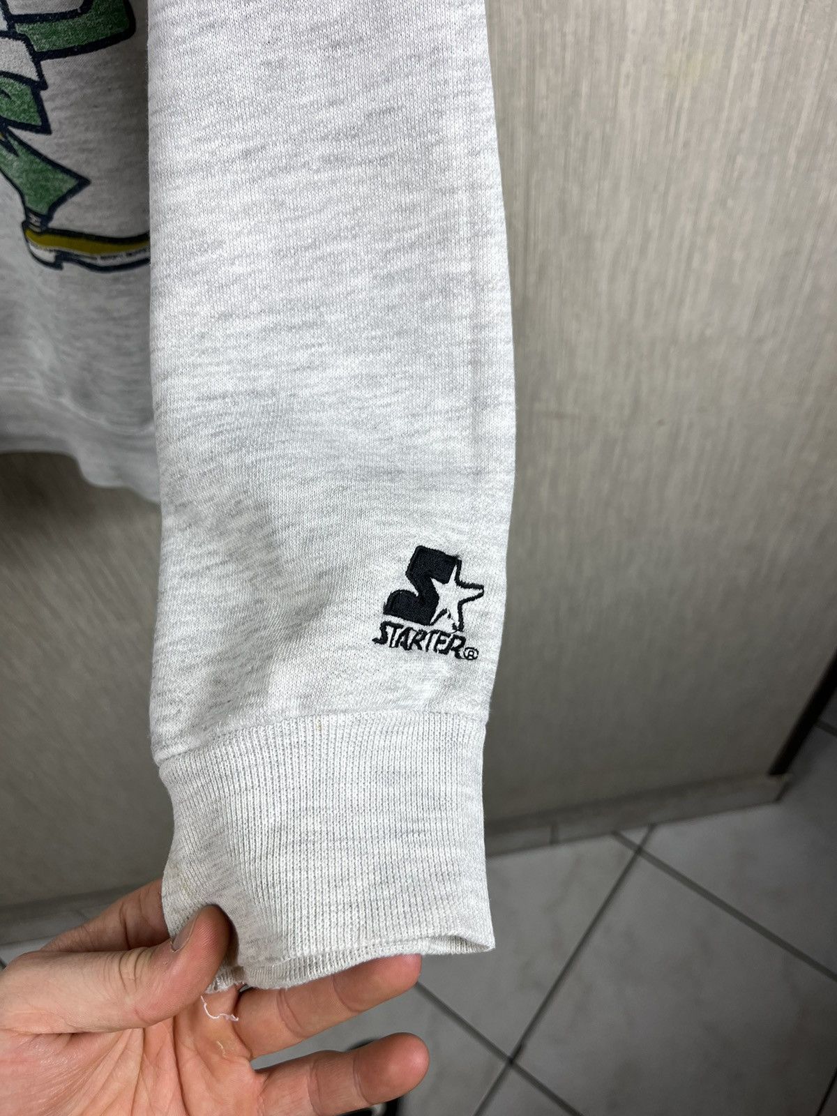 Starter × Vintage Vintage 90s Starter Norte Dame y2k fightin’ irish sweatshirt Size US L / EU 52-54 / 3 - 17 Thumbnail