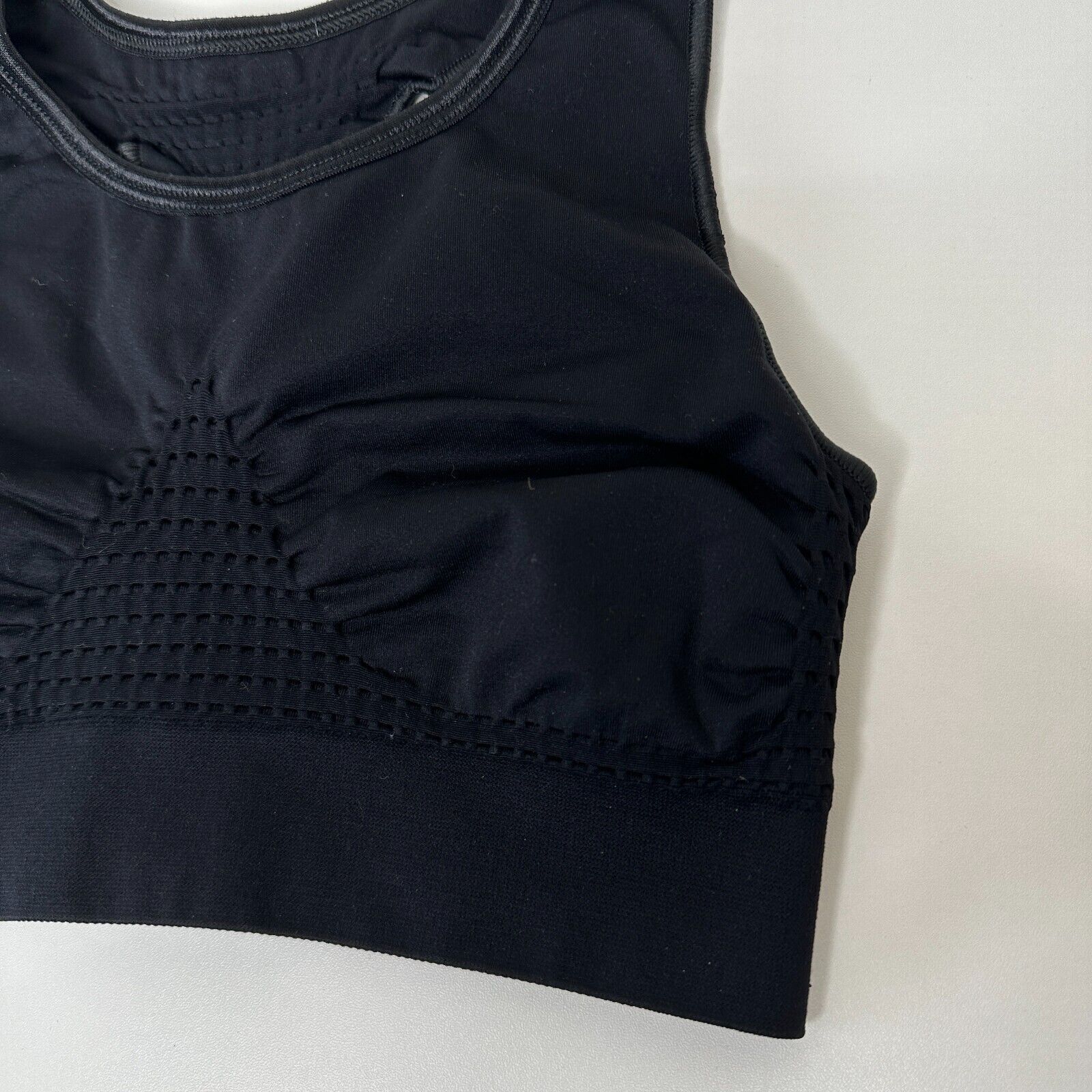 Sweaty Betty Sweaty Betty Black High Neck Sports Bra Wicking Racerback M Size M / US 6-8 / IT 42-44 - 5 Thumbnail