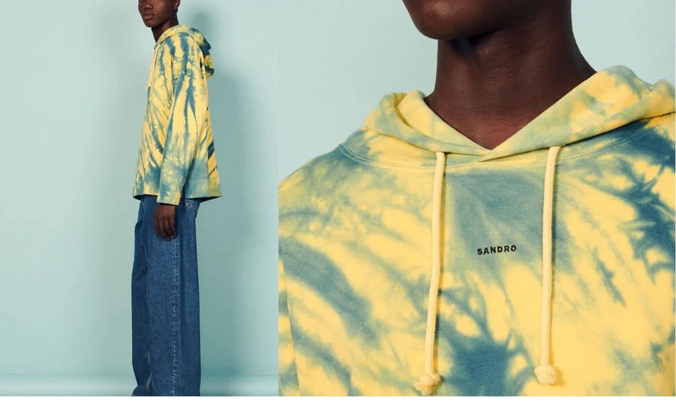 Sandro Hoodie Tie-Dye Size US XL / EU 56 / 4 - 3 Thumbnail