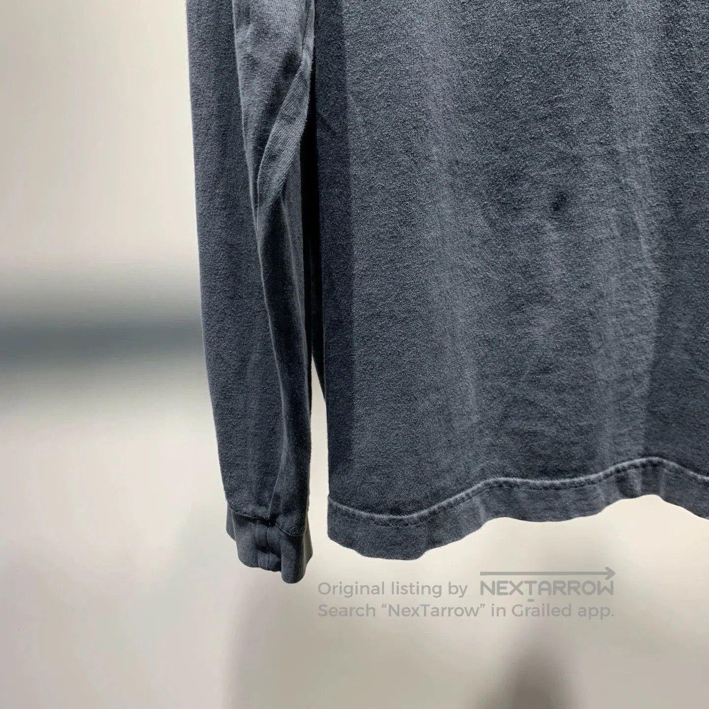Acne Studios Acne Studios Washed Distressed Sweatshirt. Size US L / EU 52-54 / 3 - 5 Thumbnail