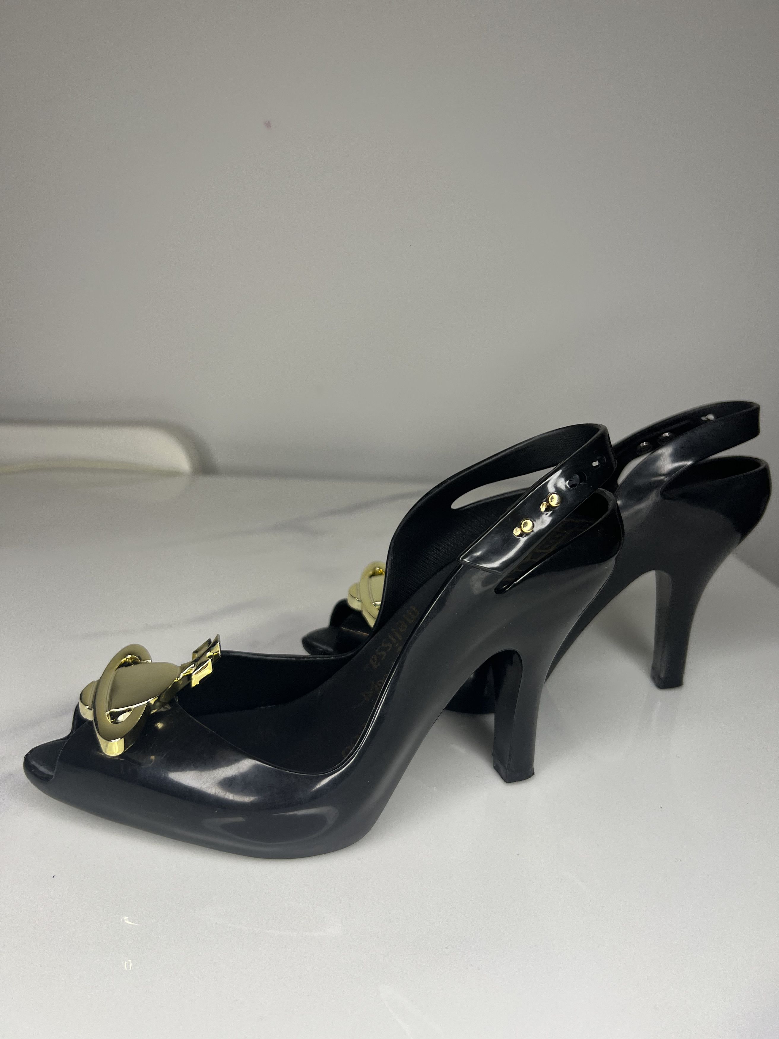 Vivienne Westwood 31795 Vivienne Westwood Anglomania Rubber Heel Size US 5.5 / IT 35.5 - 5 Thumbnail