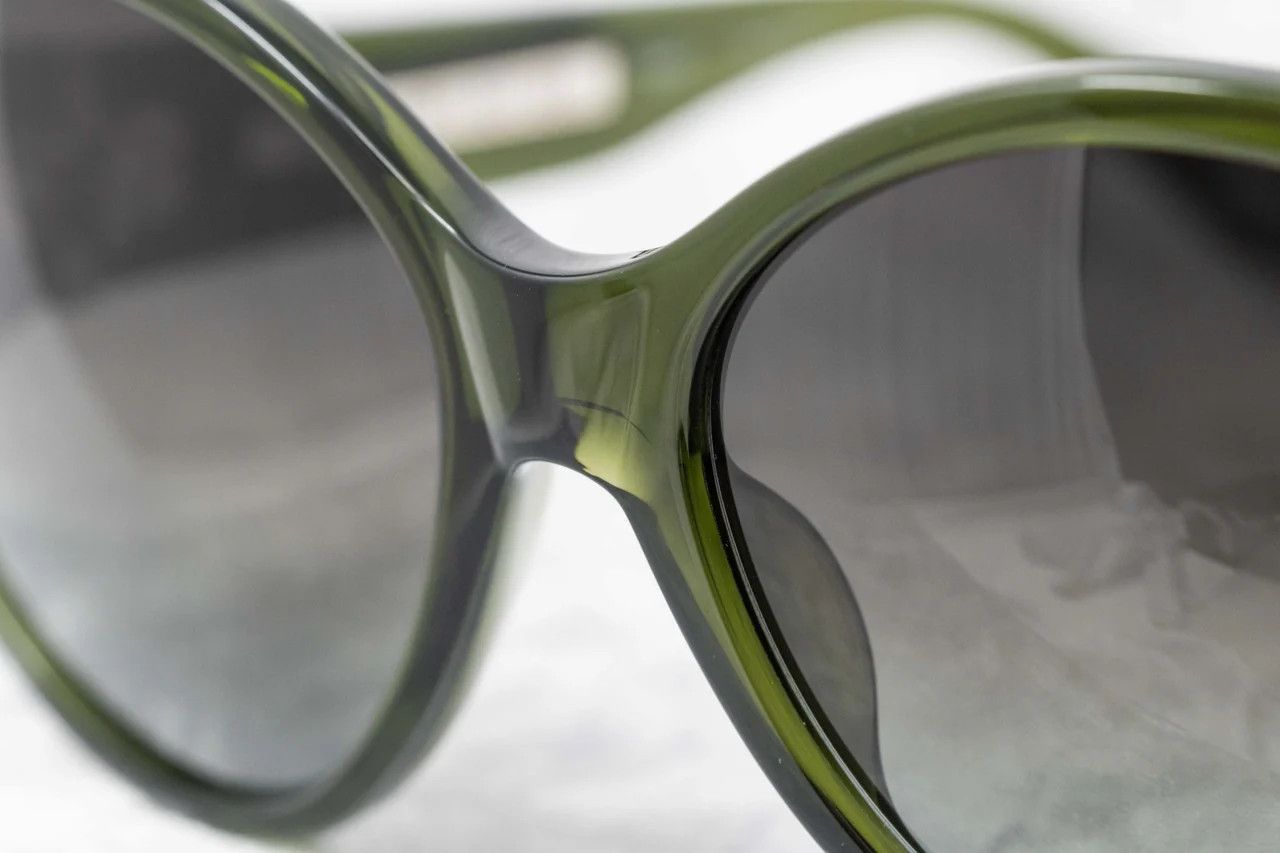 Ann Demeulemeester Ann Demeulemeester Sunglasses Oversized Green Size ONE SIZE - 12 Thumbnail