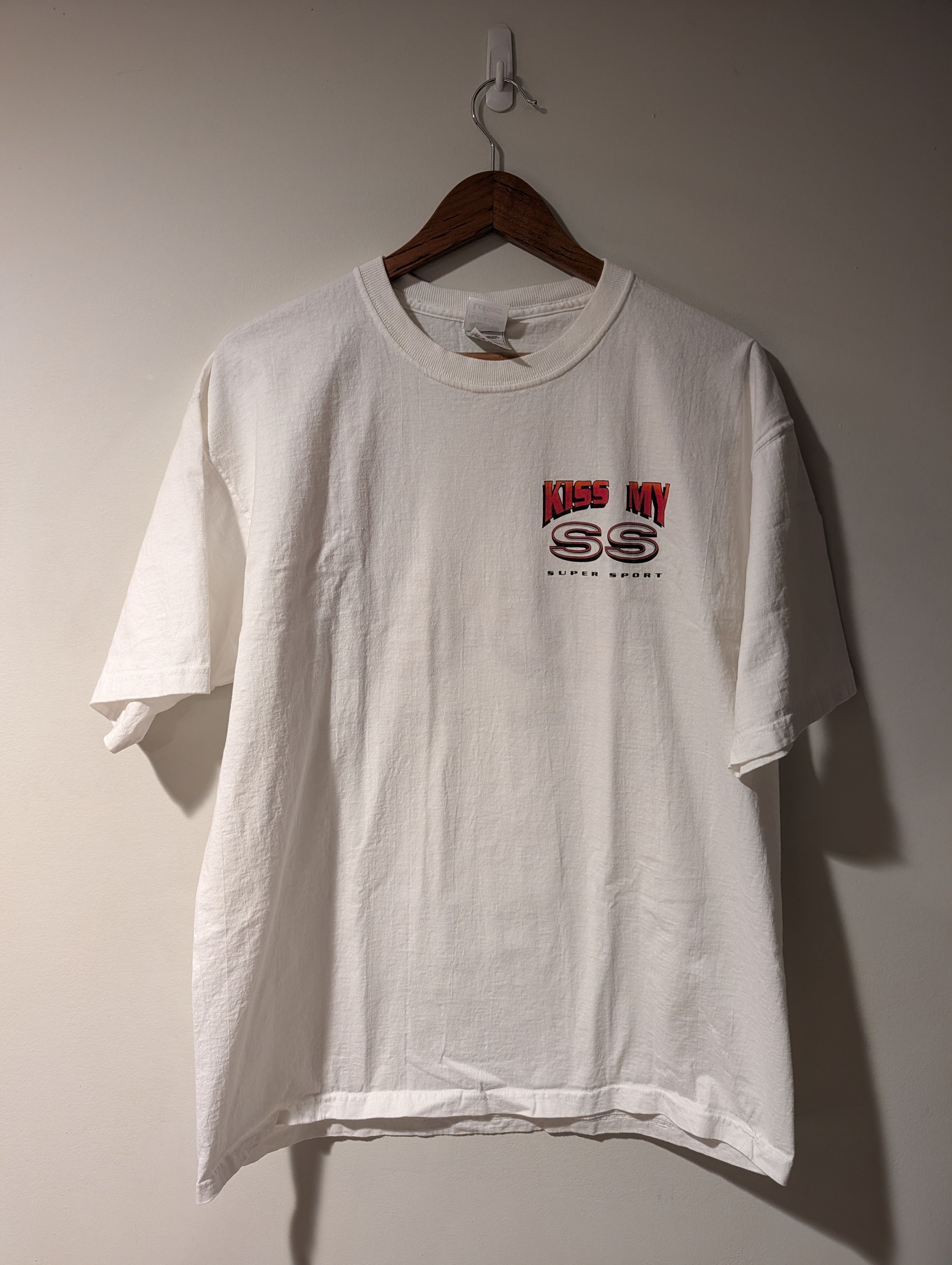Chevrolet Vintage Kiss My SS Super Sport T-Shirt Chevy Camaro Chevelle Size US XL / EU 56 / 4 - 5 Thumbnail