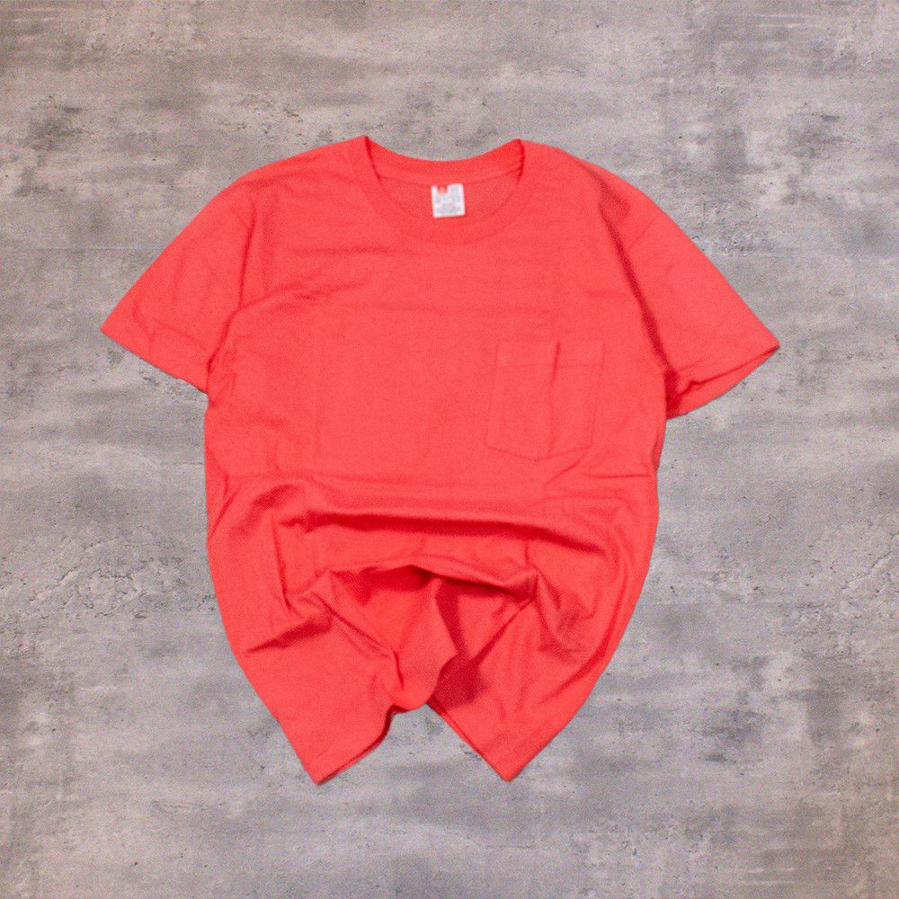Hanes Vintage 1990’s Hanes Blank Single Stitch Red Tee Size US S / EU 44-46 / 1 - 1 Thumbnail