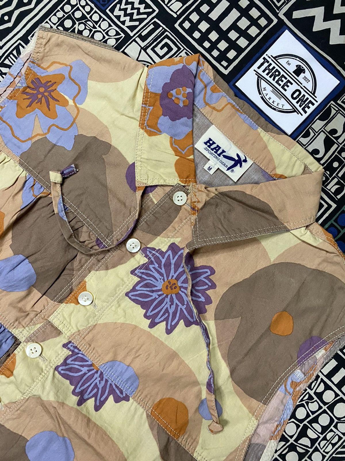 Hai Sporting Gear × Issey Miyake × Japanese Brand issey miyake hai sporting gear patchwork sleeveless Size US M / EU 48-50 / 2 - 2 Thumbnail