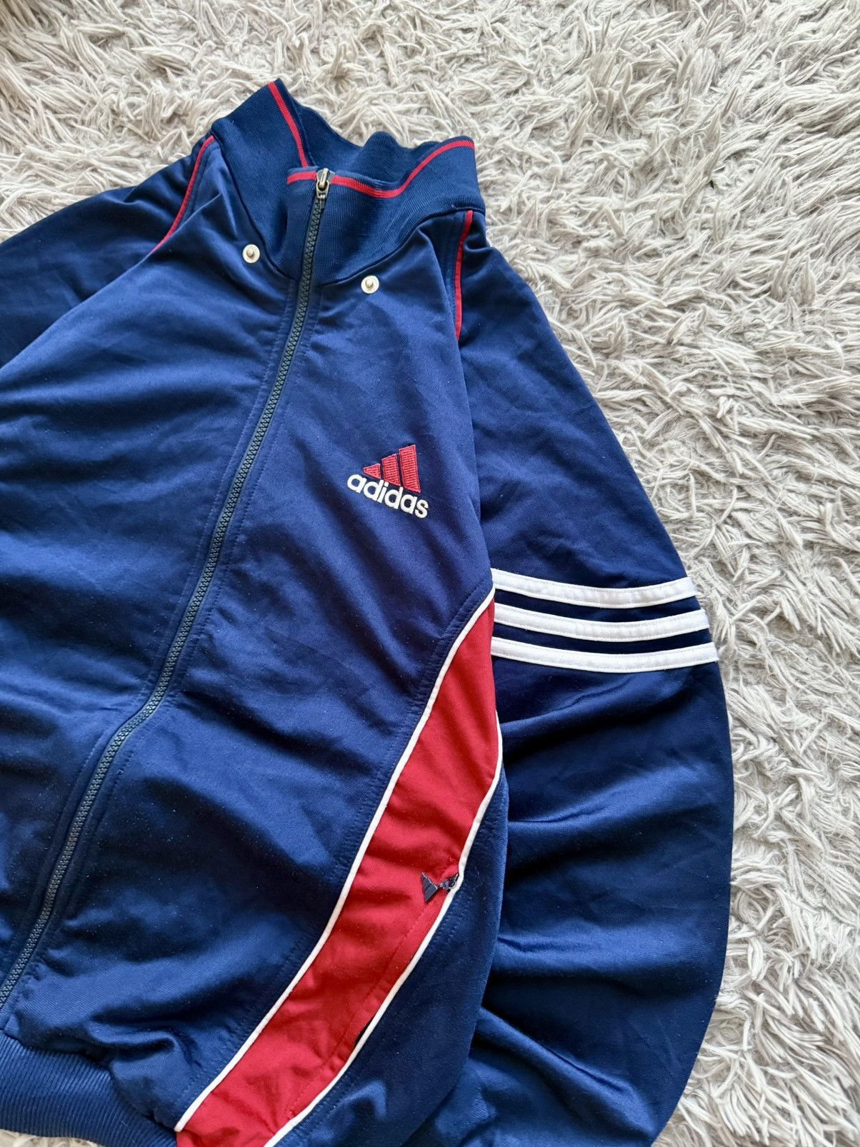 Adidas 00s Adidas Light Jacket Streetwear Vintage Big Logo Rare Size US L / EU 52-54 / 3 - 13 Thumbnail