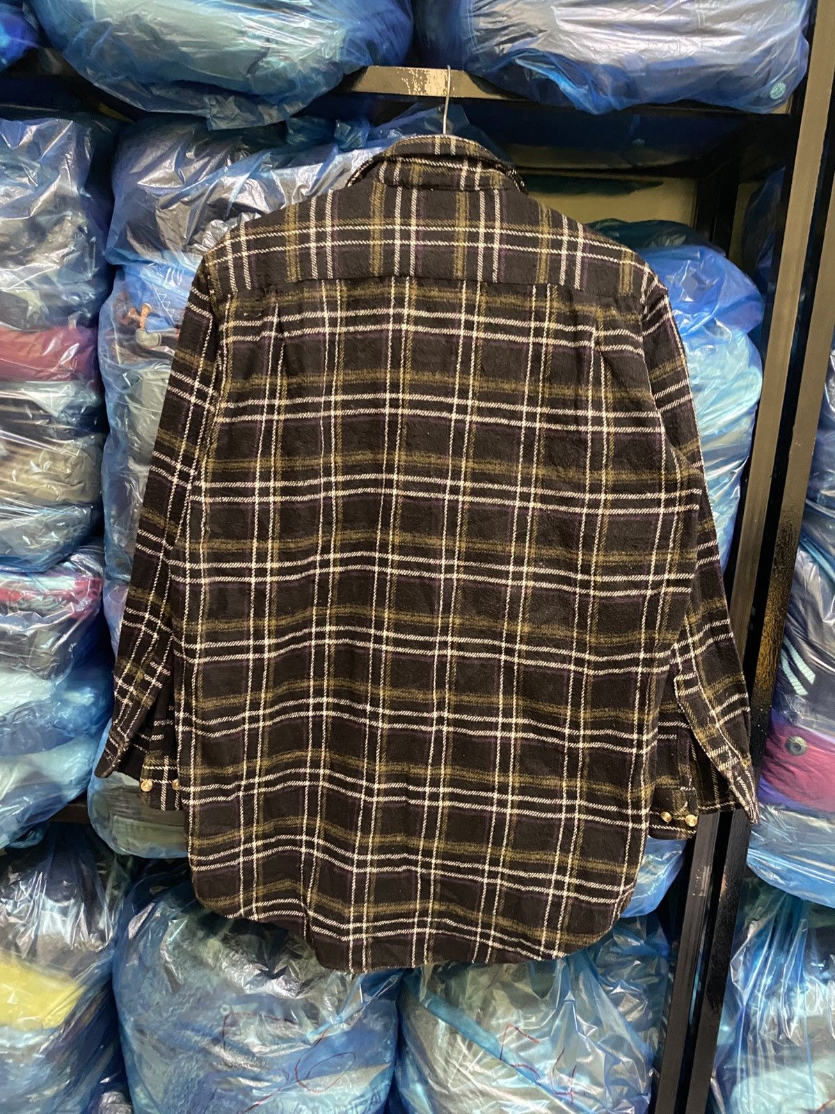 Japanese Brand VINTAGE FINCH FLANNEL BUTTON UP SHIRT Size US M / EU 48-50 / 2 - 5 Thumbnail