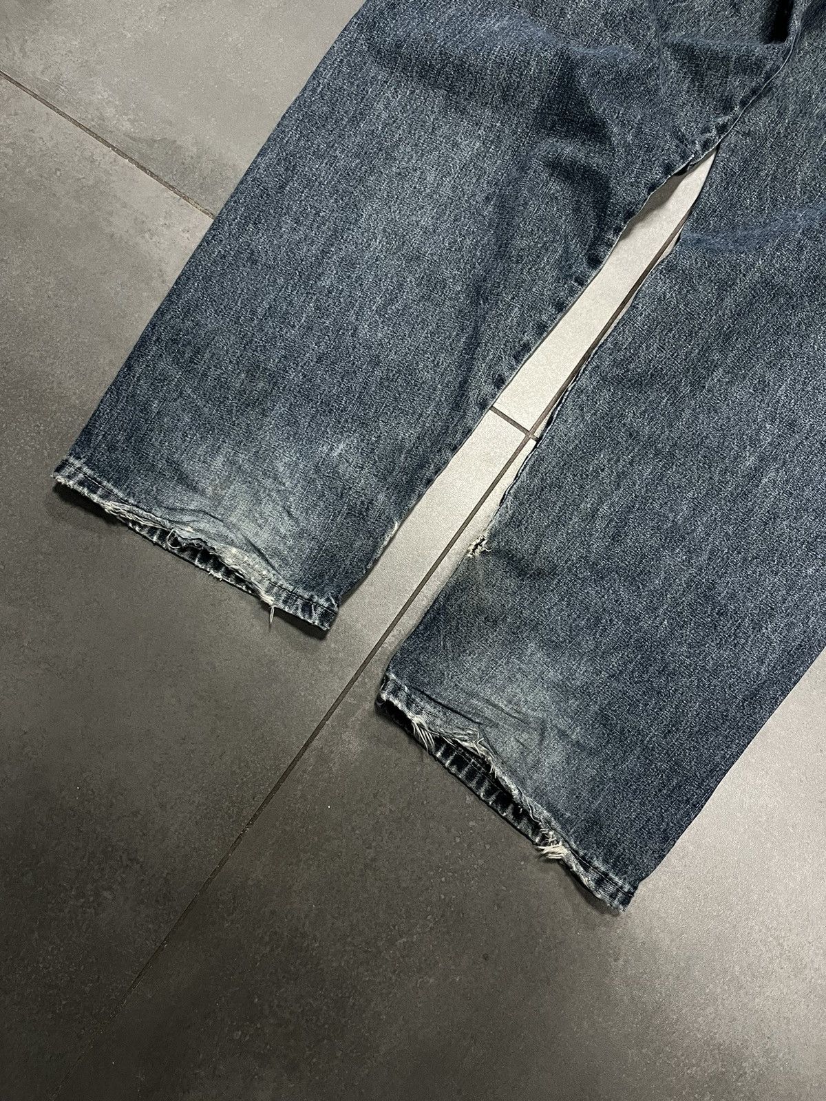 Vintage × Wrangler Vintage Workers Denim Jeans Carpenter Wrangler Size US 38 / EU 54 - 3 Thumbnail