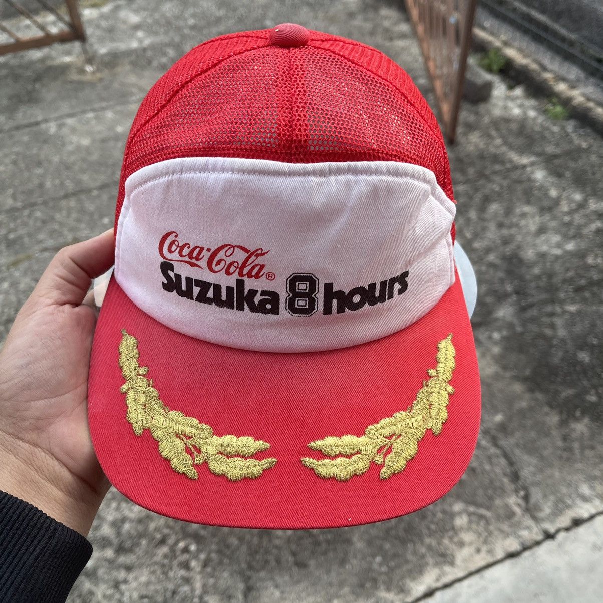Vintage Vintage Coca-Cola Suzuka 8 Hours Racing Trucker Hat JDM Size ONE SIZE - 2 Thumbnail