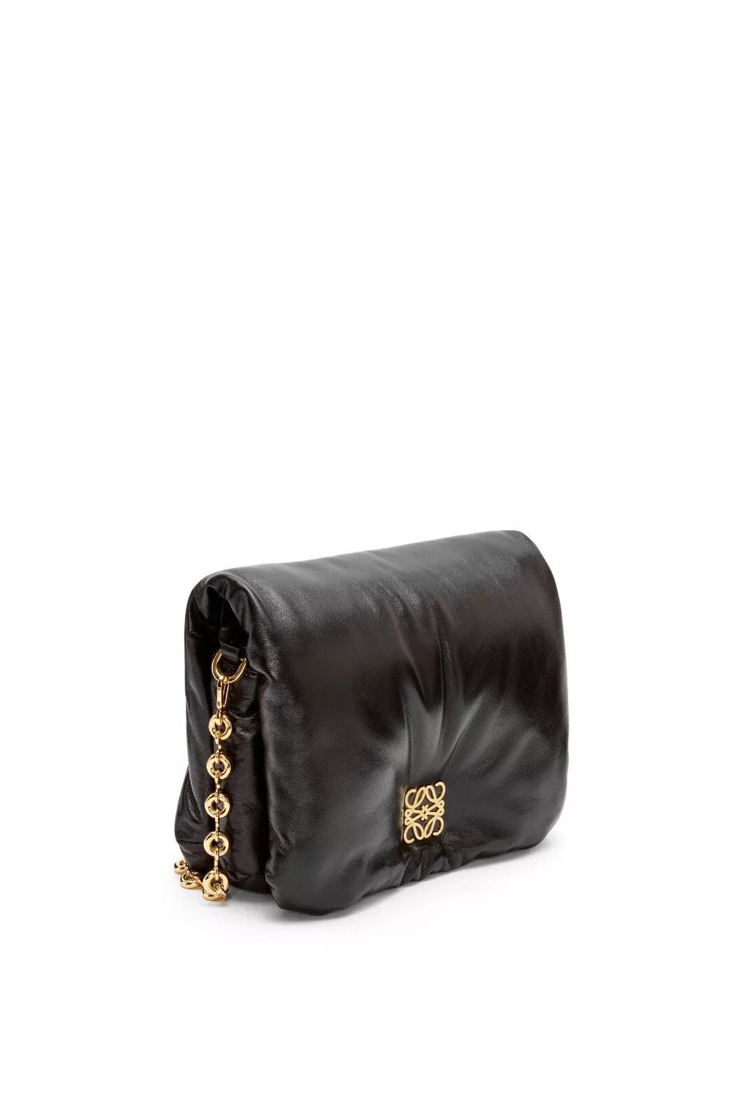 Loewe LOEWE Goya Medium Puffer Black Shiny Nappa Bag Size ONE SIZE - 2 Thumbnail