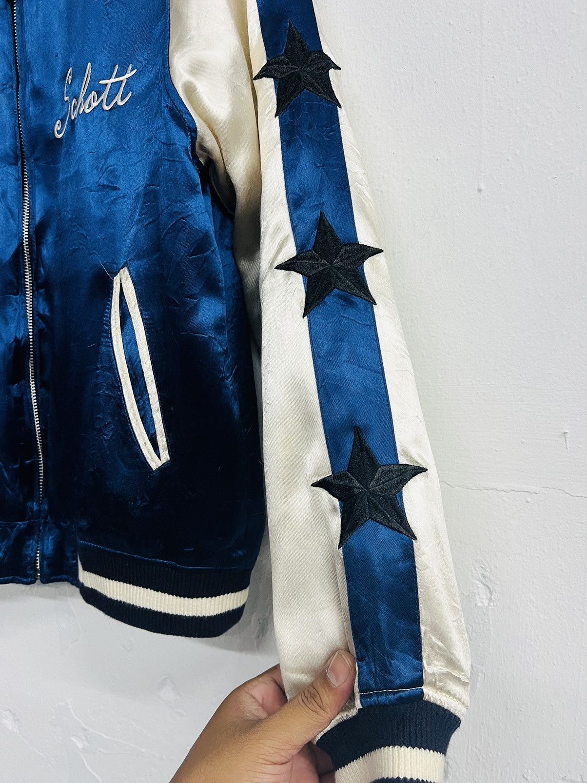 Schott SCHOTT NYC SUKAJAN BOMBER JACKET Size US M / EU 48-50 / 2 - 6 Thumbnail
