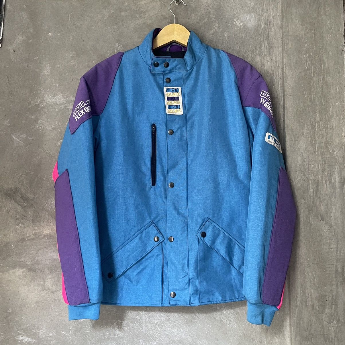 Vintage Vintage Sinisalo Racing Team Jacket Winter Enduro Jacket Size US M / EU 48-50 / 2 - 1 Thumbnail