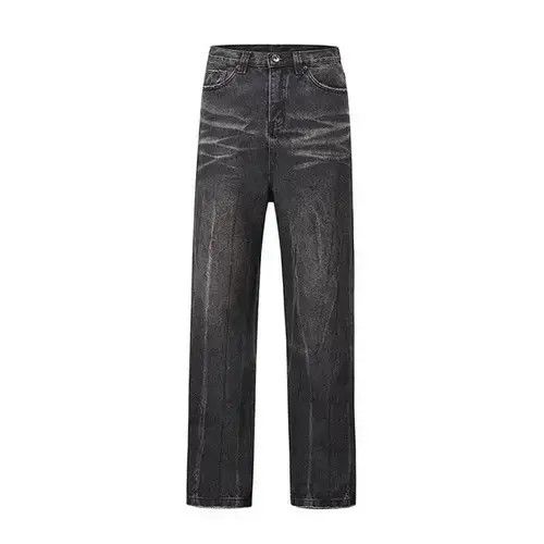 Japanese Brand × Jean Y2K Straight Vintage Distressed Washed Baggy Jean Size US 32 / EU 48 - 4 Thumbnail