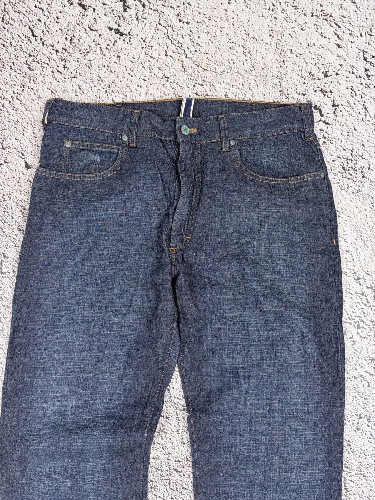 Z Zegna Zegna Sport Denim Project Indigo Luxury Jeans Straight Fit Size US 34 / EU 50 - 4 Thumbnail