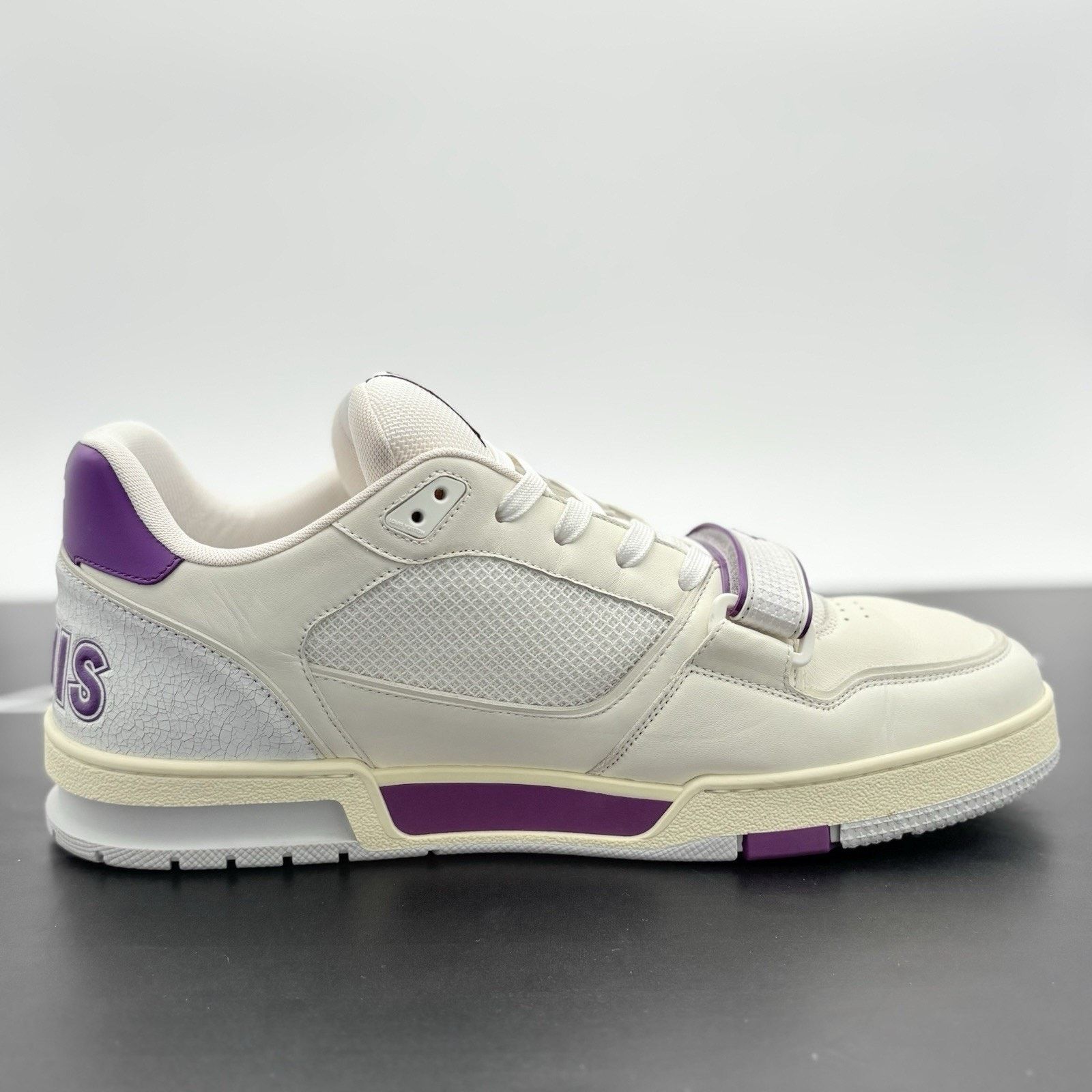 Louis Vuitton (13-13.5) Louis Vuitton Strap Trainer ' Purple ' VERY CLEAN! Size US 13 / EU 46 - 10 Thumbnail