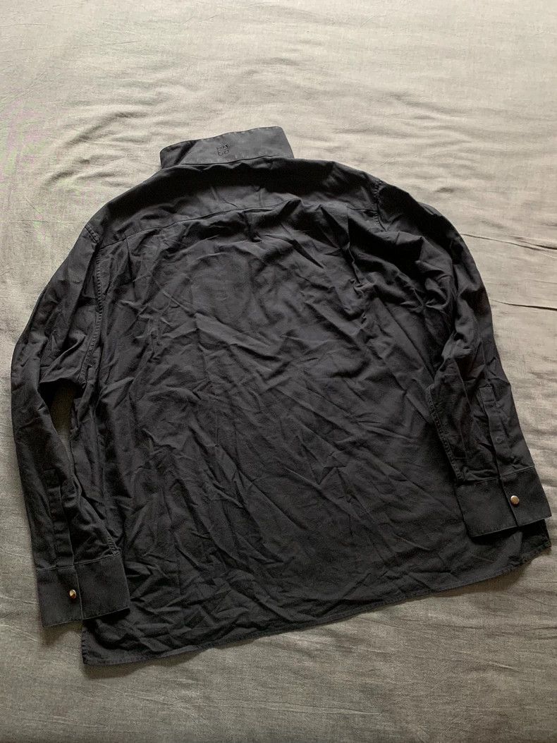 Givenchy Givenchy Size41 Black Label Button-Up Collar Shirt Size US M / EU 48-50 / 2 - 2 Thumbnail